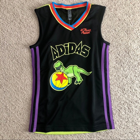 NWT Adidas Pixar Rex Toy Story Jersey Kids-Large NWT Adidas Pixar Rex Toy Story Jersey Kids-Large